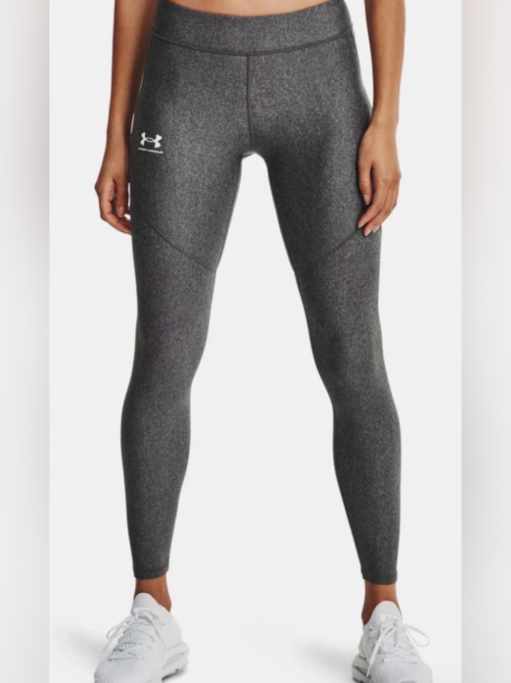Under Armour Women's Dark Gray Heather High-Rise Leggings